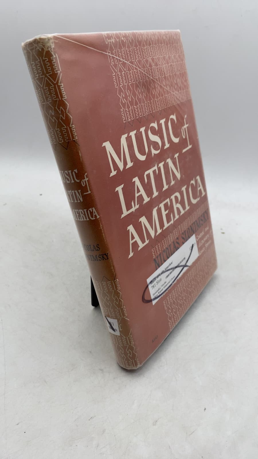 Music of Latin America by Nicolas Slonimsky - front cover