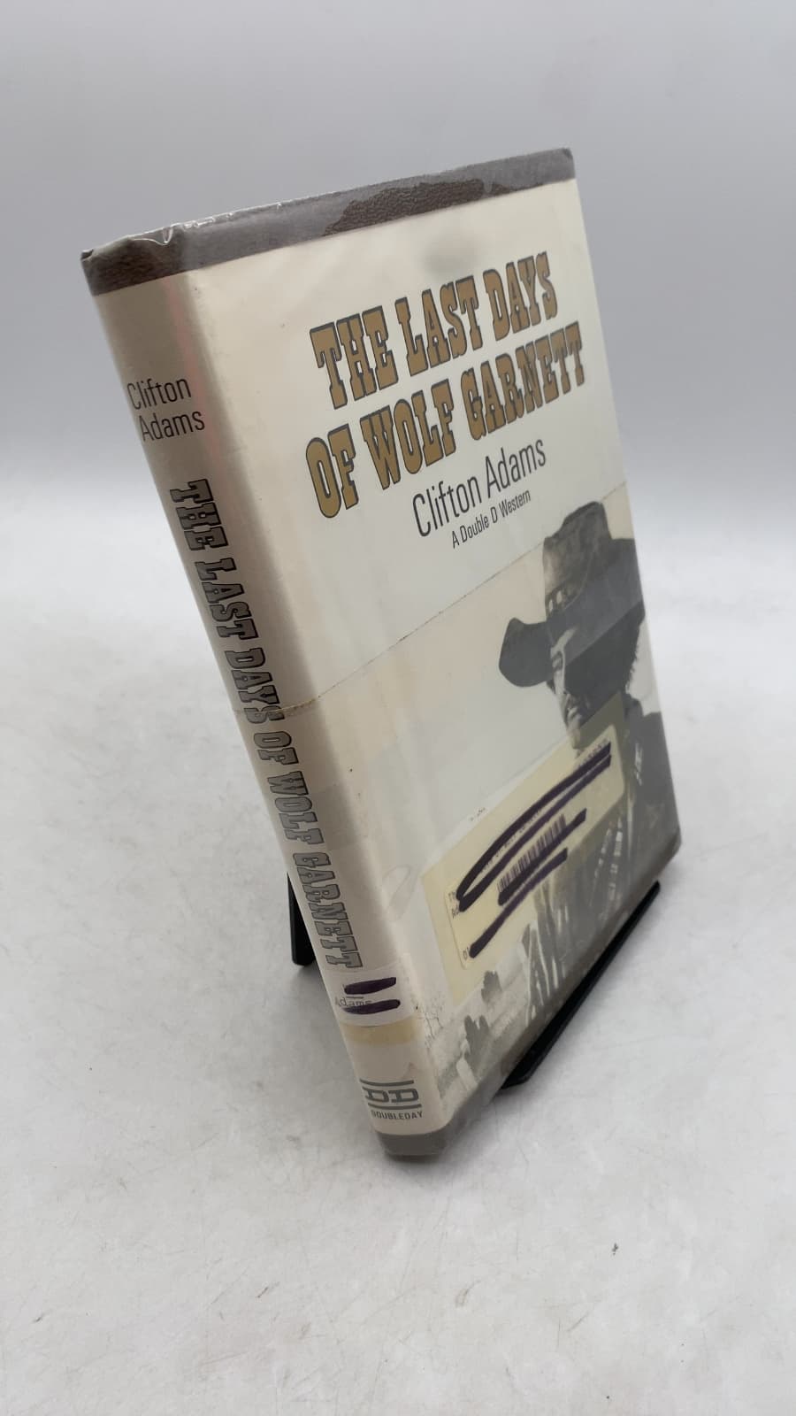 THE Last Days OF Wolf Garnett by Clifton Adams - front cover