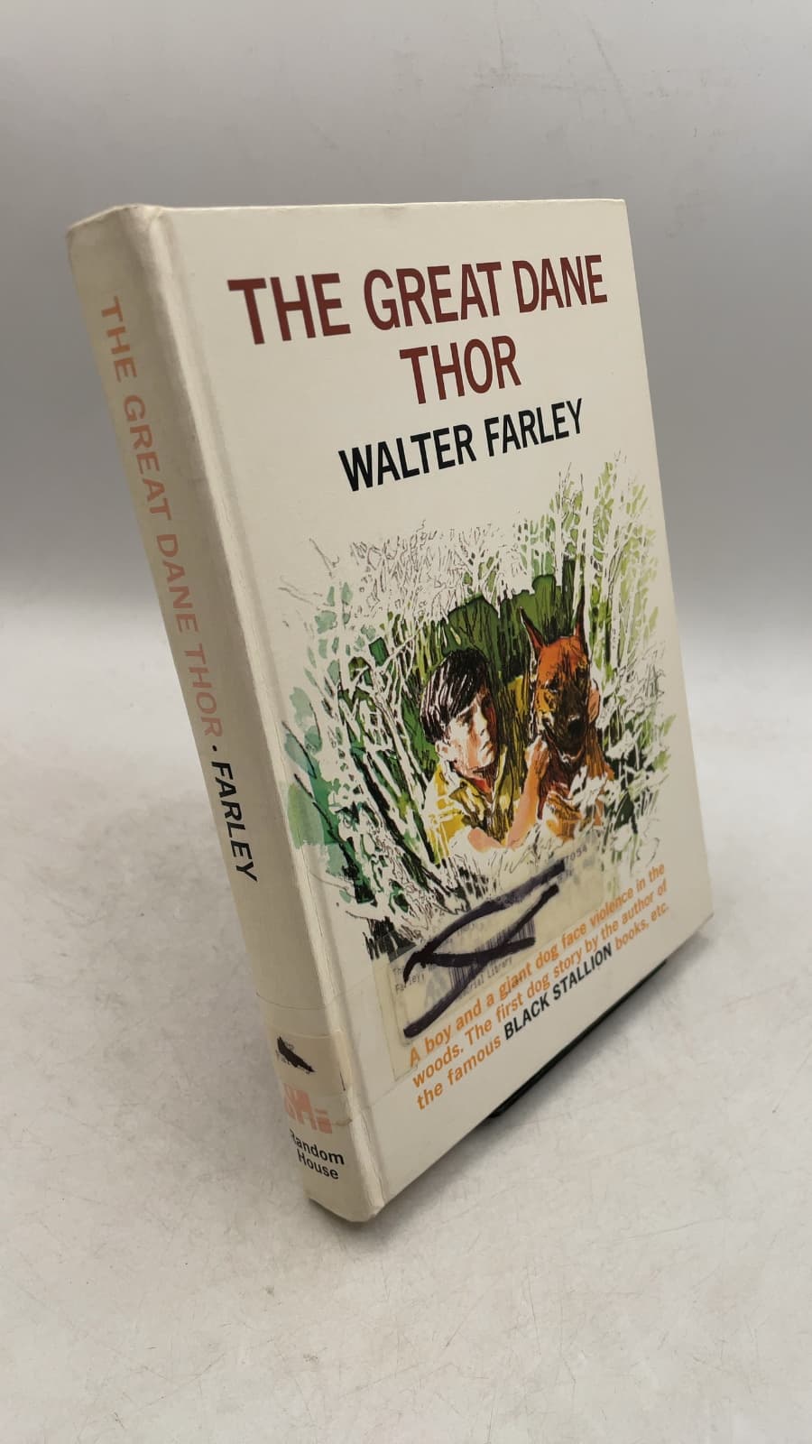 The Great Dane Thor by Walter Farley - front cover