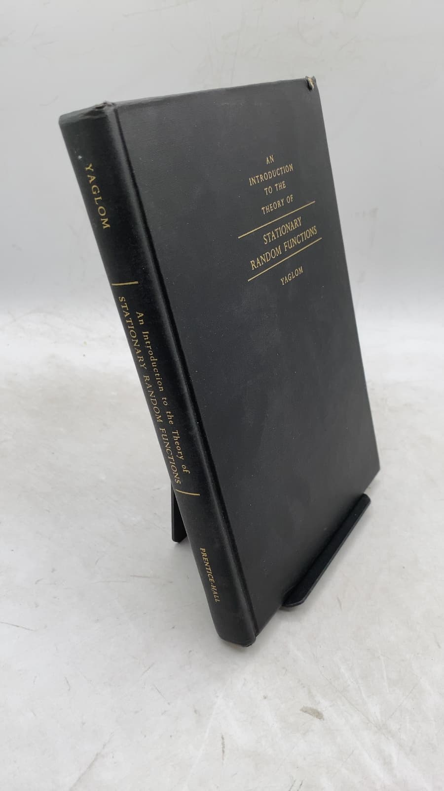 An Introduction to the Theory of Stationary Random Functions by A. M. Yaglom - front cover