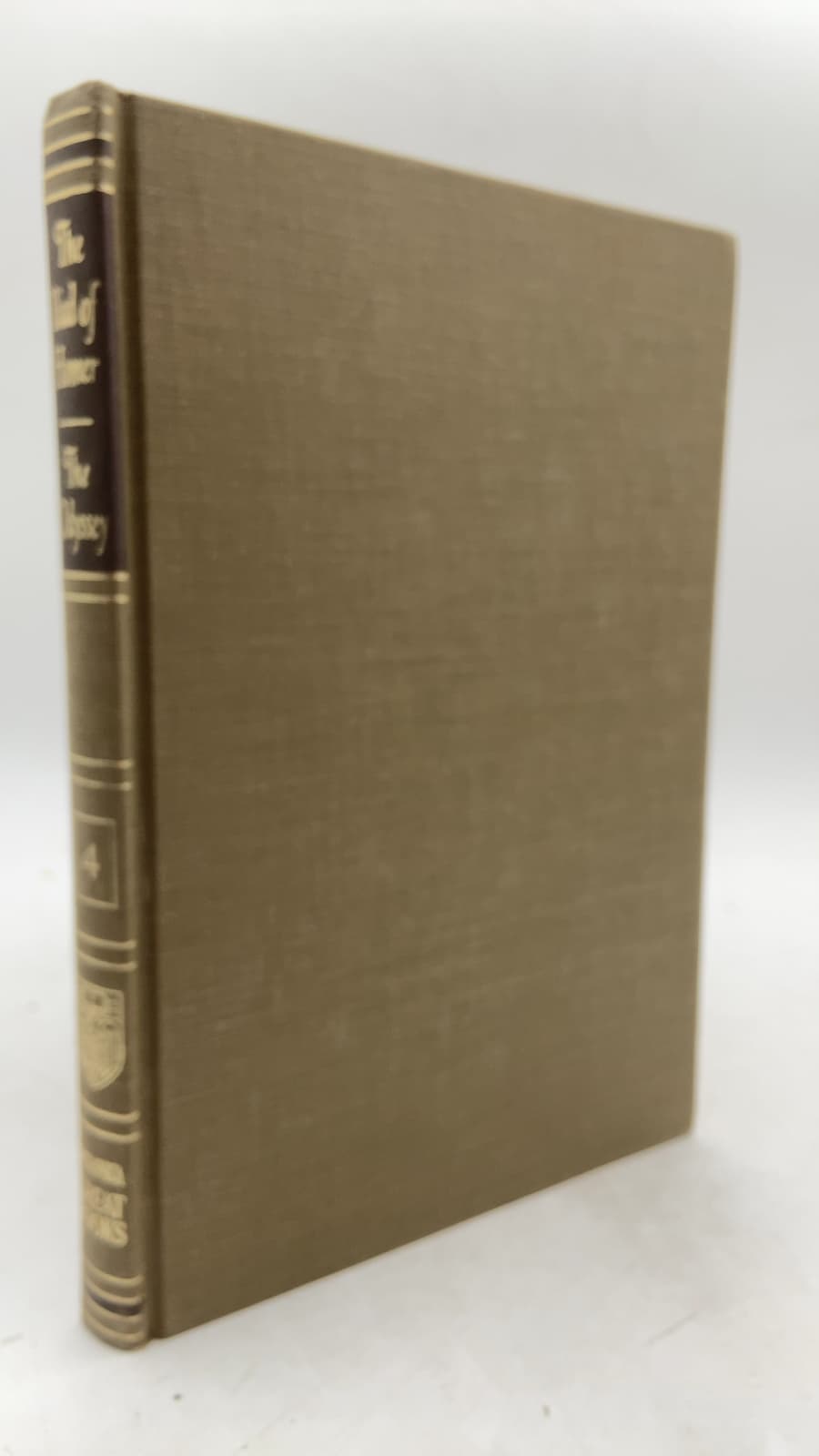 The Iliad of Homer and The Odyssey by Homer (Translated by Samuel Butler) - front cover