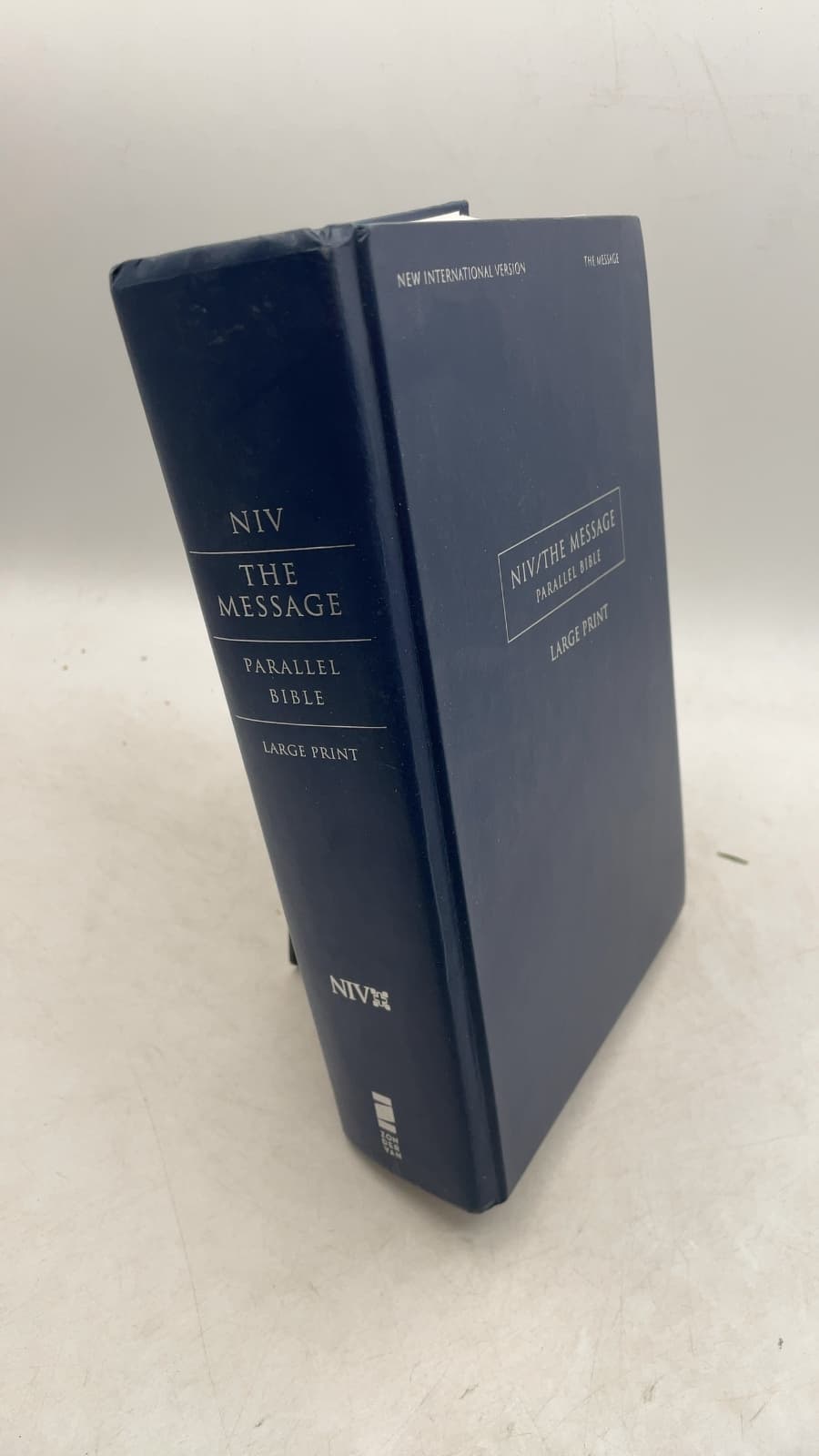 NIV/The Message Parallel Bible by Eugene Peterson - front cover