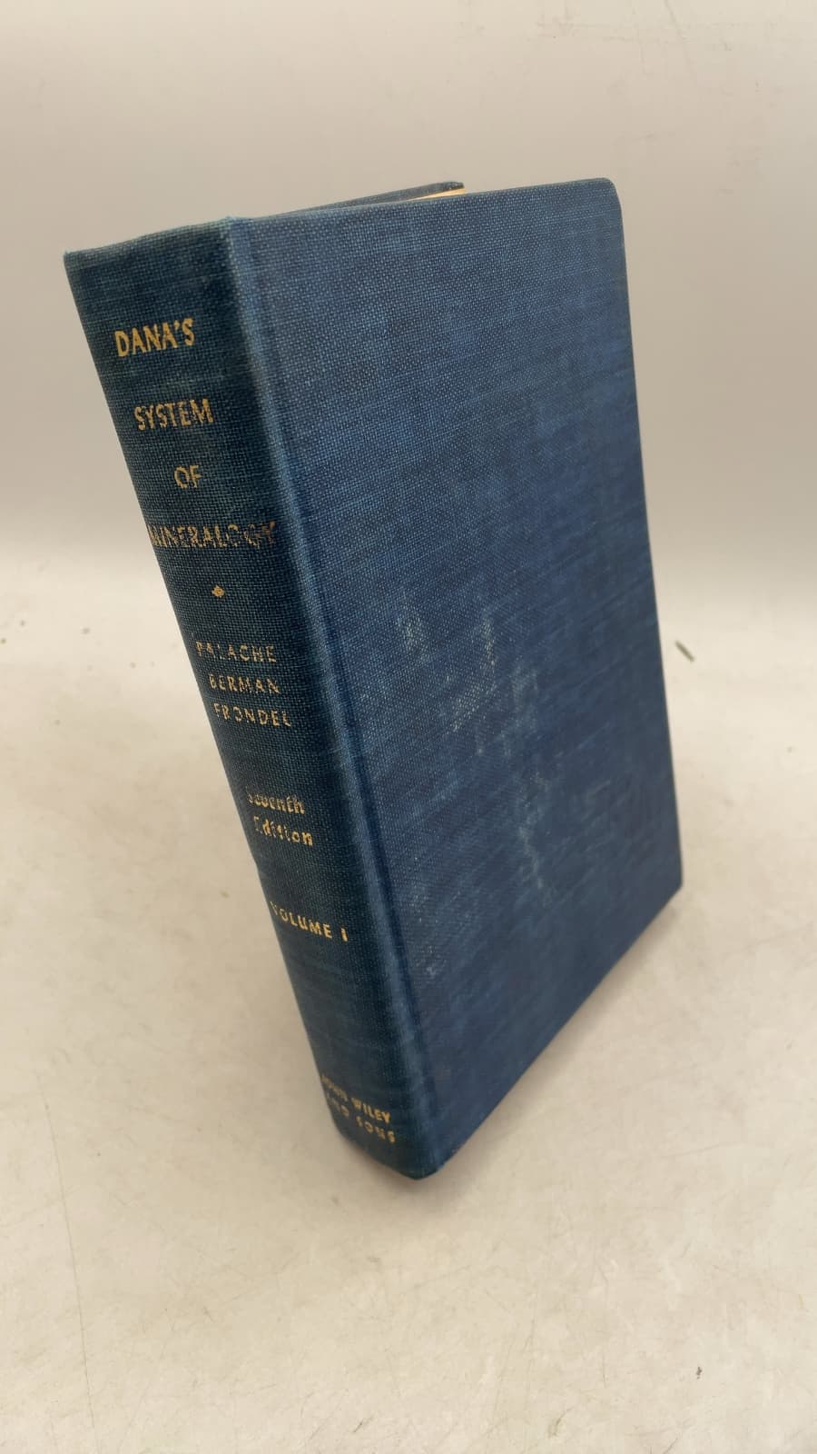 The System of Mineralogy by Charles Palache, Harry Berman, Clifford Frondel - front cover