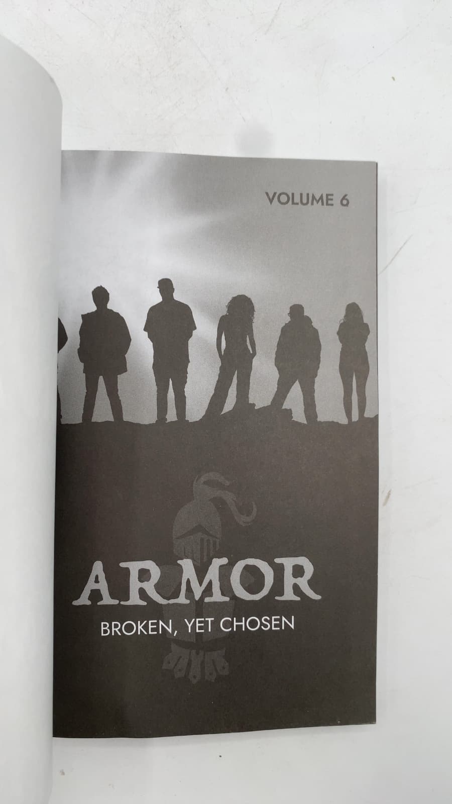 Armor: Broken, YET Chosen - title page