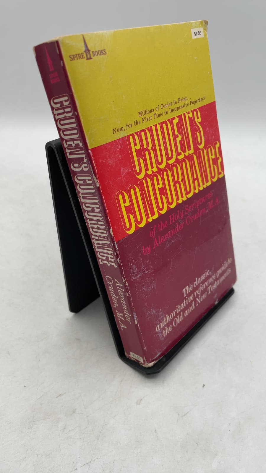 Cruden's Concordance by Alexander Cruden, M.a. - front cover