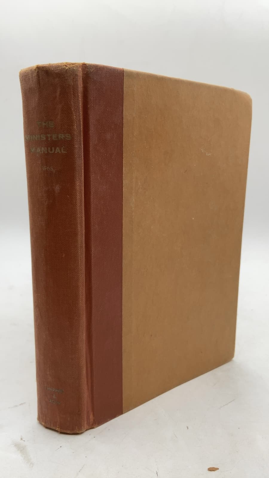 The Ministers Manual (Doran's): A Study and Pulpit Guide for the Calendar Year 1965 by Rev. M. K. W. Heicher, Ph.D. - front cover