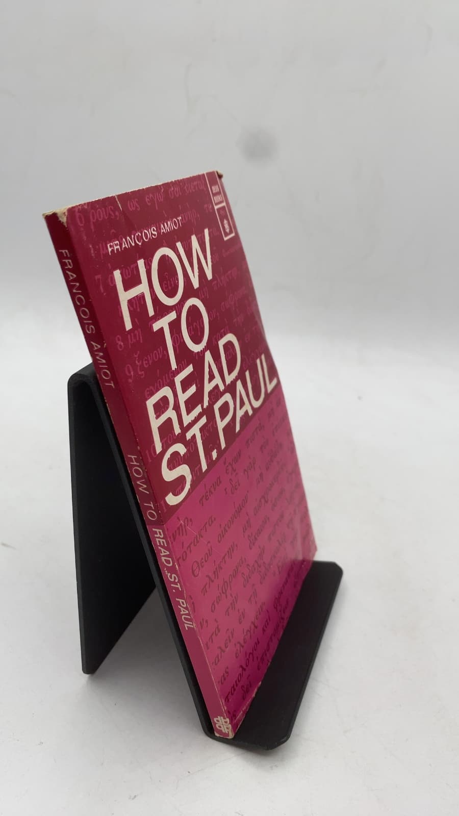 How To Read St. Paul by Francois Amiot - front cover