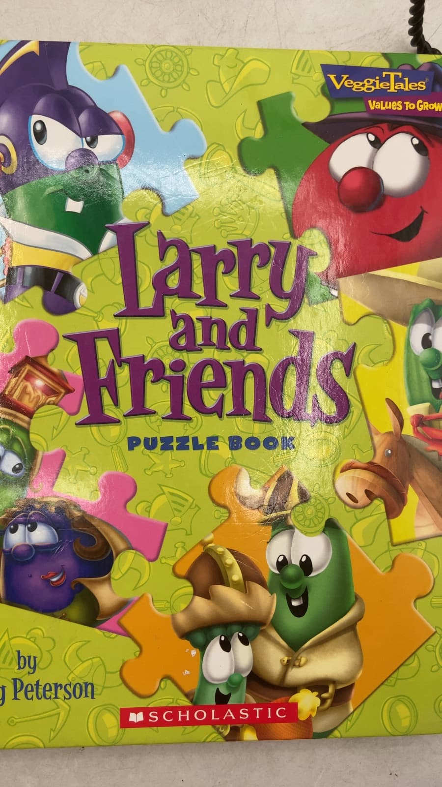 Larry and Friends Puzzle Book by Doug Peterson - title page