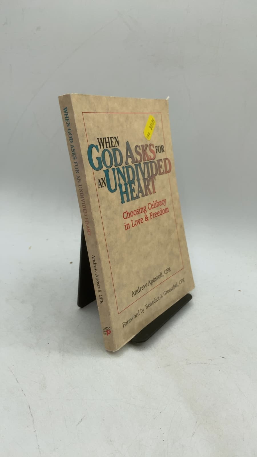 When God Asks for an Undivided Heart: Choosing Celibacy in Love and Freedom by Andrew Apostoli, C.F.R. - front cover