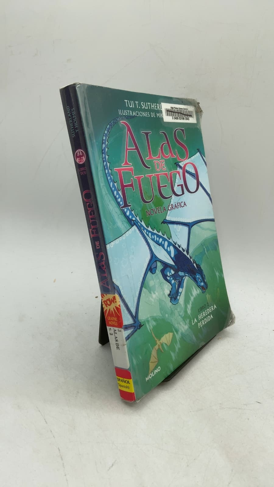 Alas de Fuego: La Heredera Perdida by Tui T. Sutherland - front cover