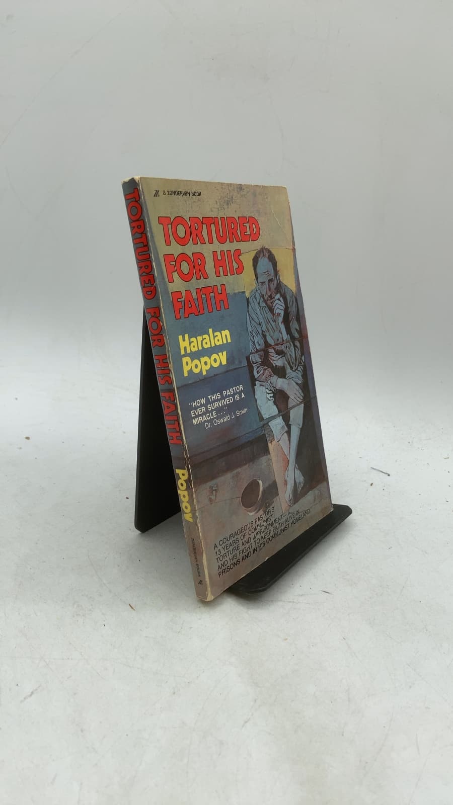 Tortured for His Faith by Haralan Popov - front cover