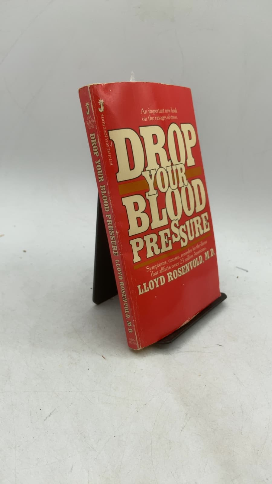 Drop Your Blood Pressure by Lloyd Rosenvold, M.D. - front cover