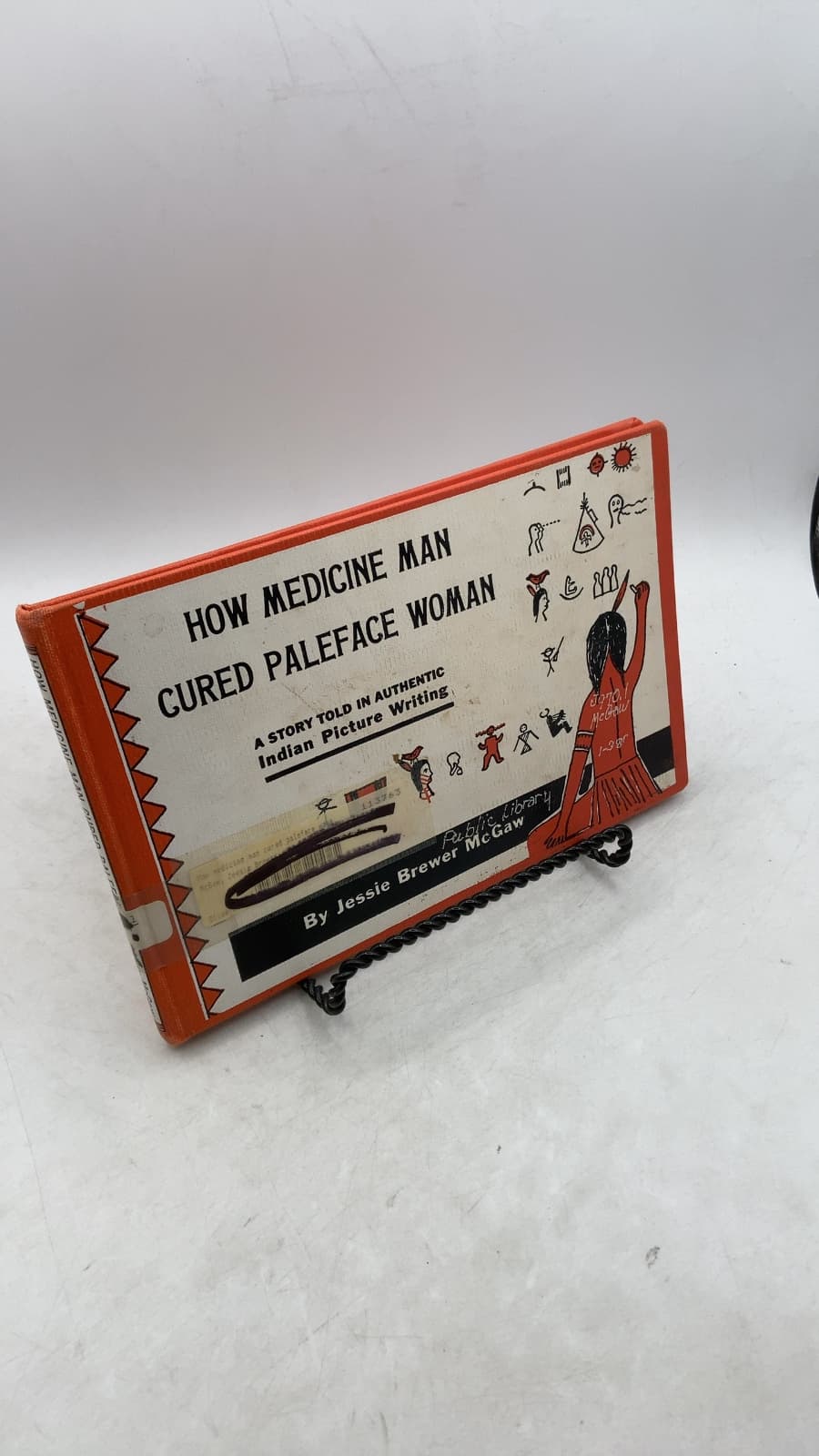 How Medicine Man Cured Paleface Woman by Jessie Brewer McGaw - front cover
