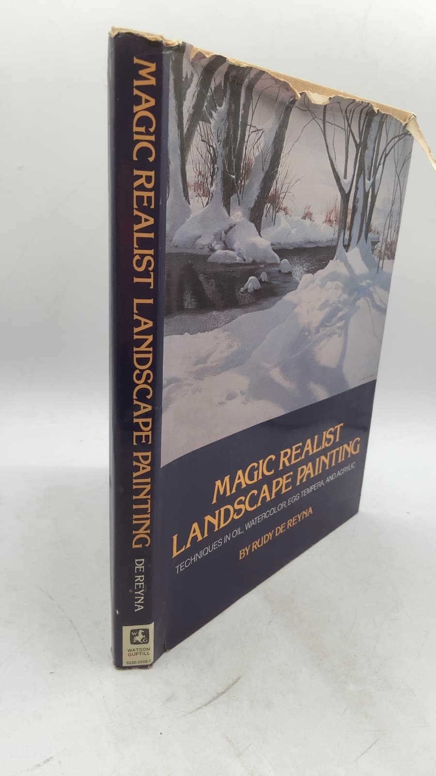 Magic Realist Landscape Painting by Rudy DE Reyna - front cover