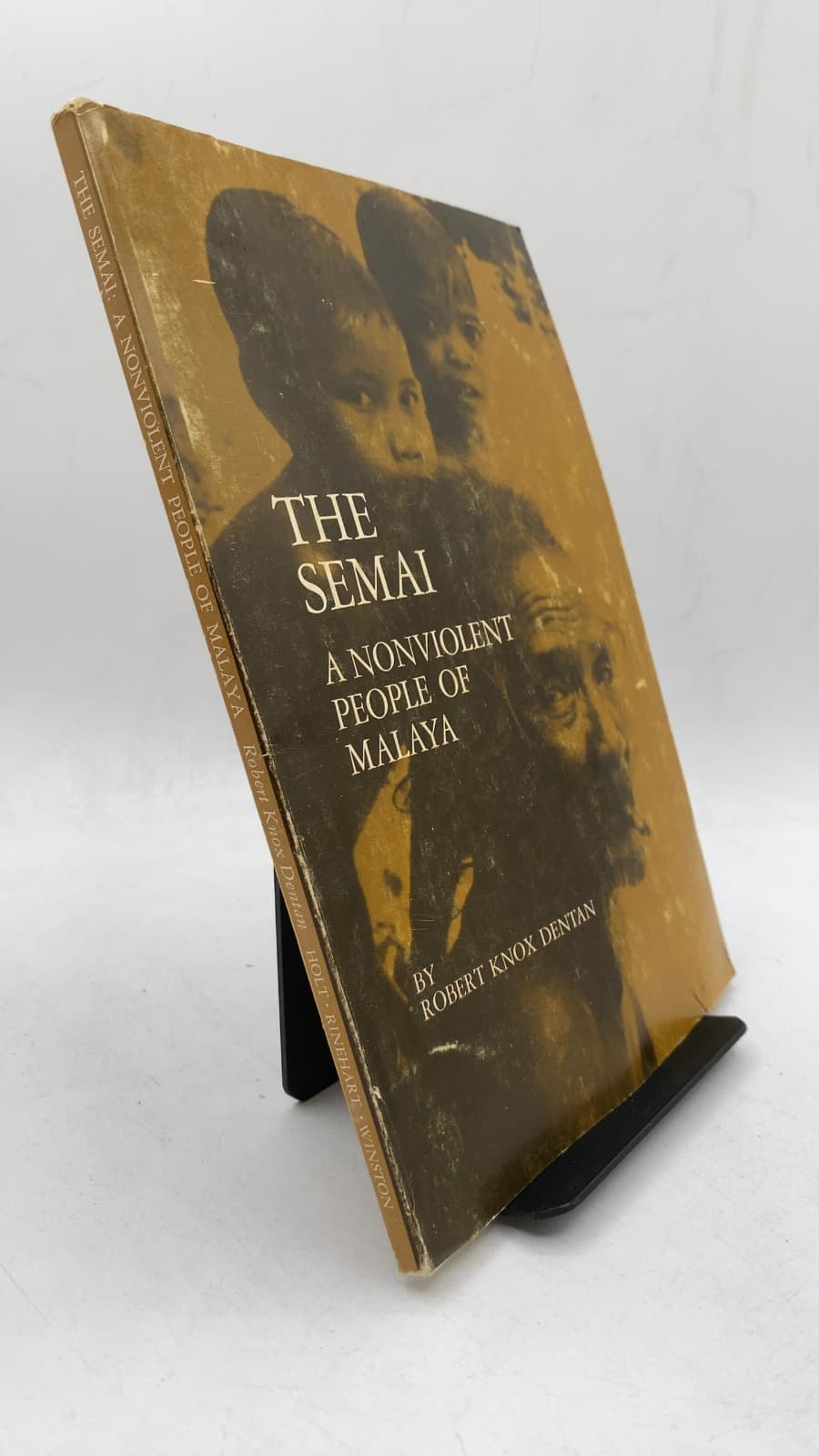 The Semai: A Nonviolent People of Malaya by Robert Knox Dentan - front cover