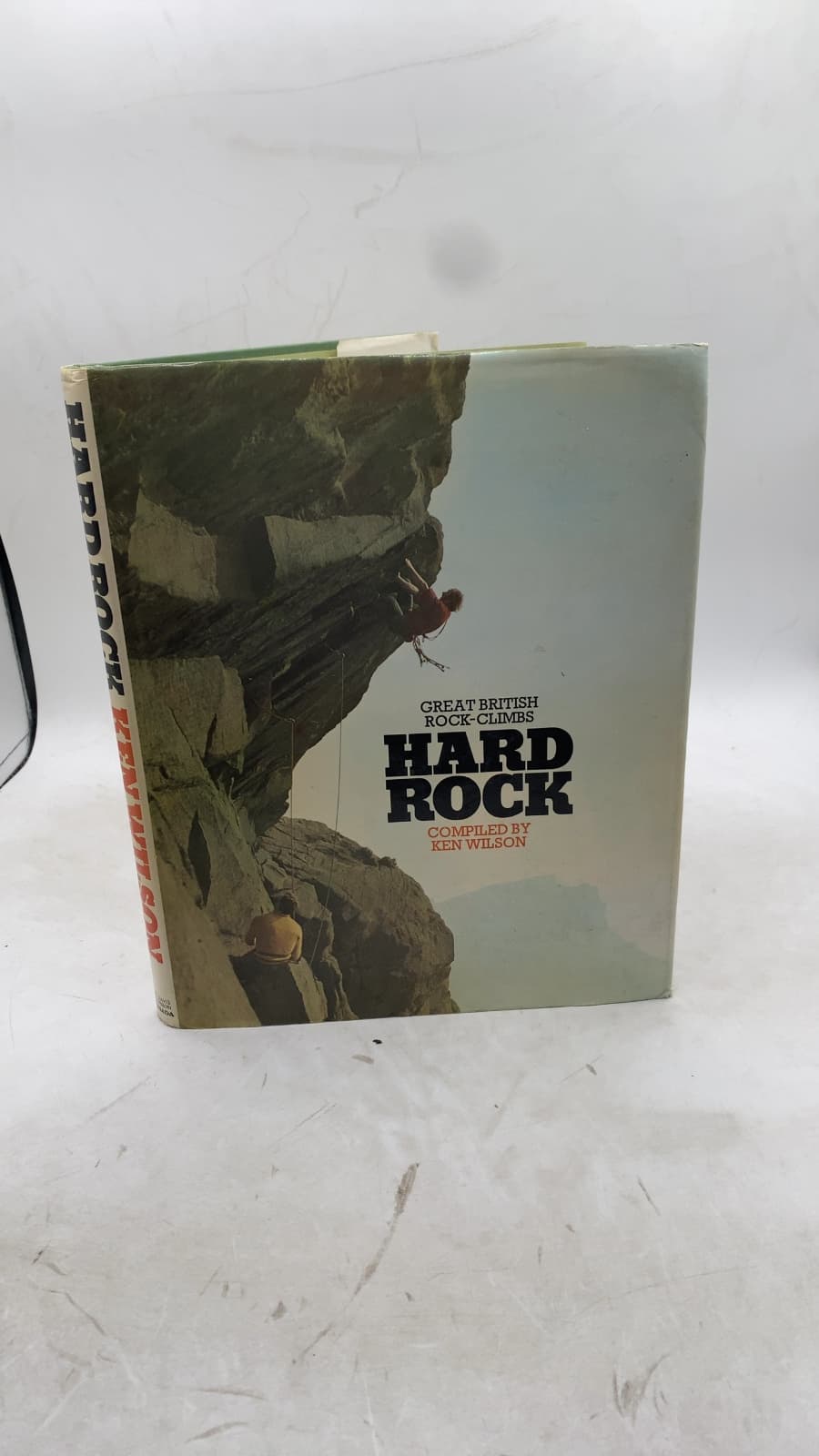 Hard Rock: Great British Rock-Climbs by Ken Wilson - front cover