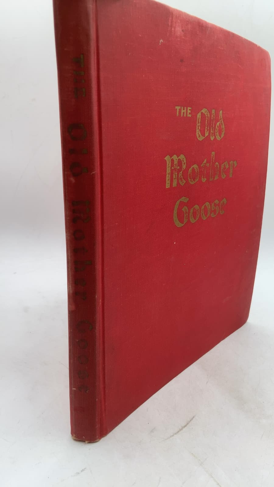 The Old Mother Goose Nursery Rhyme Book - front cover