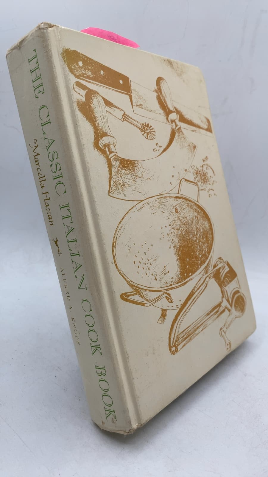 THE Classic Italian Cook Book by Marcella Hazan - front cover