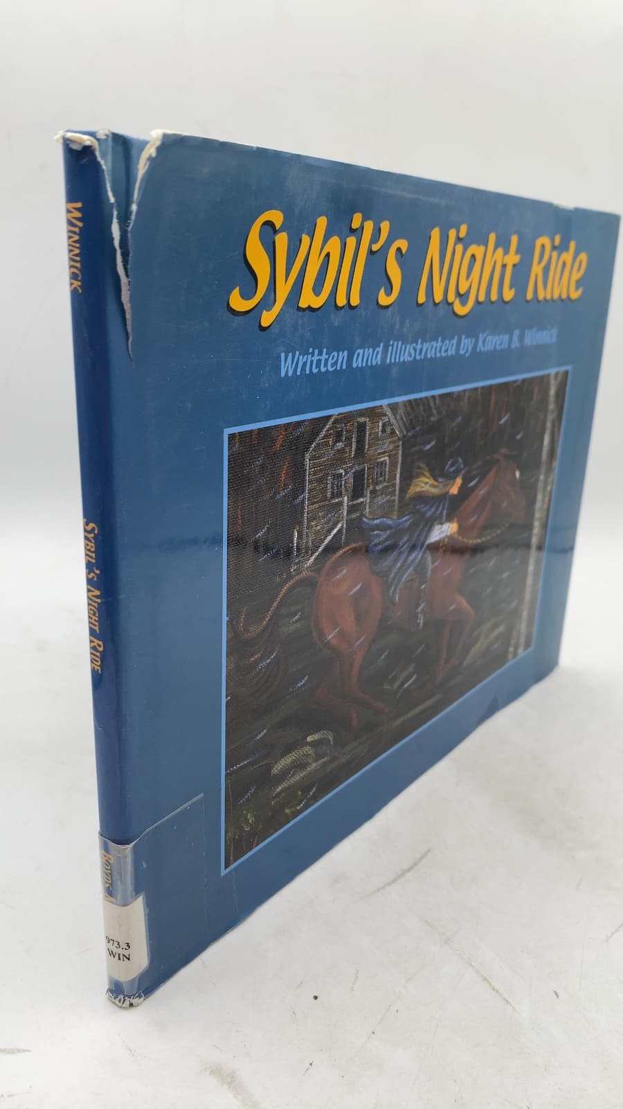 Sybil's Night Ride by Karen B. Winnick - front cover