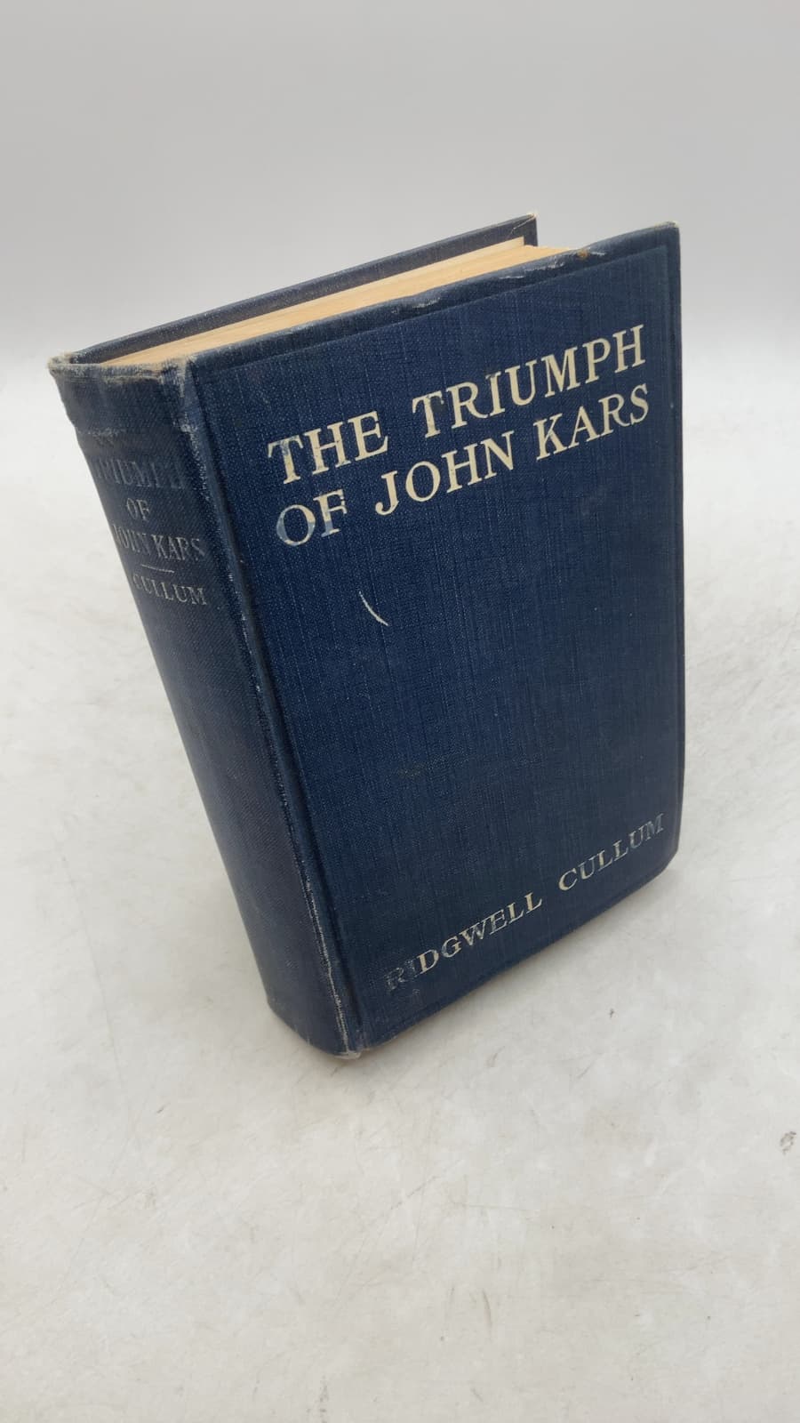 The Triumph of John Kars: A Story of the Yukon by Ridgwell Cullum - front cover