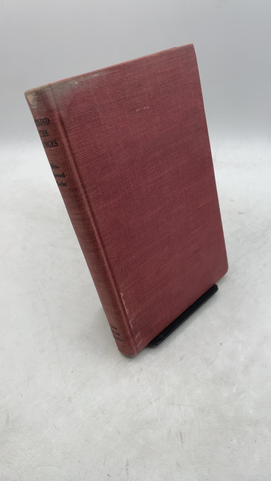 Behind the Ranges: Fraser of Lisuland S.W. China by Mrs. Howard Taylor - front cover