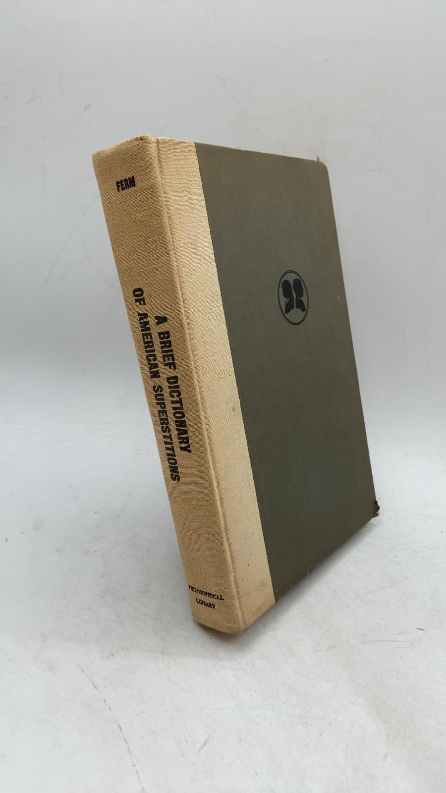 A Brief Dictionary of American Superstitions by Vergilius Ferm - front cover