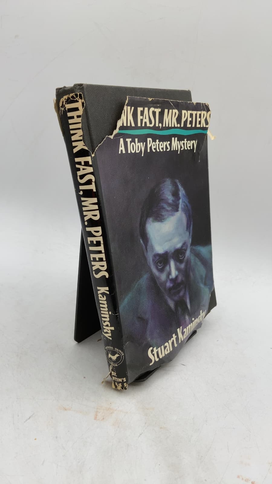 Think Fast, Mr. Peters by Stuart Kaminsky - front cover