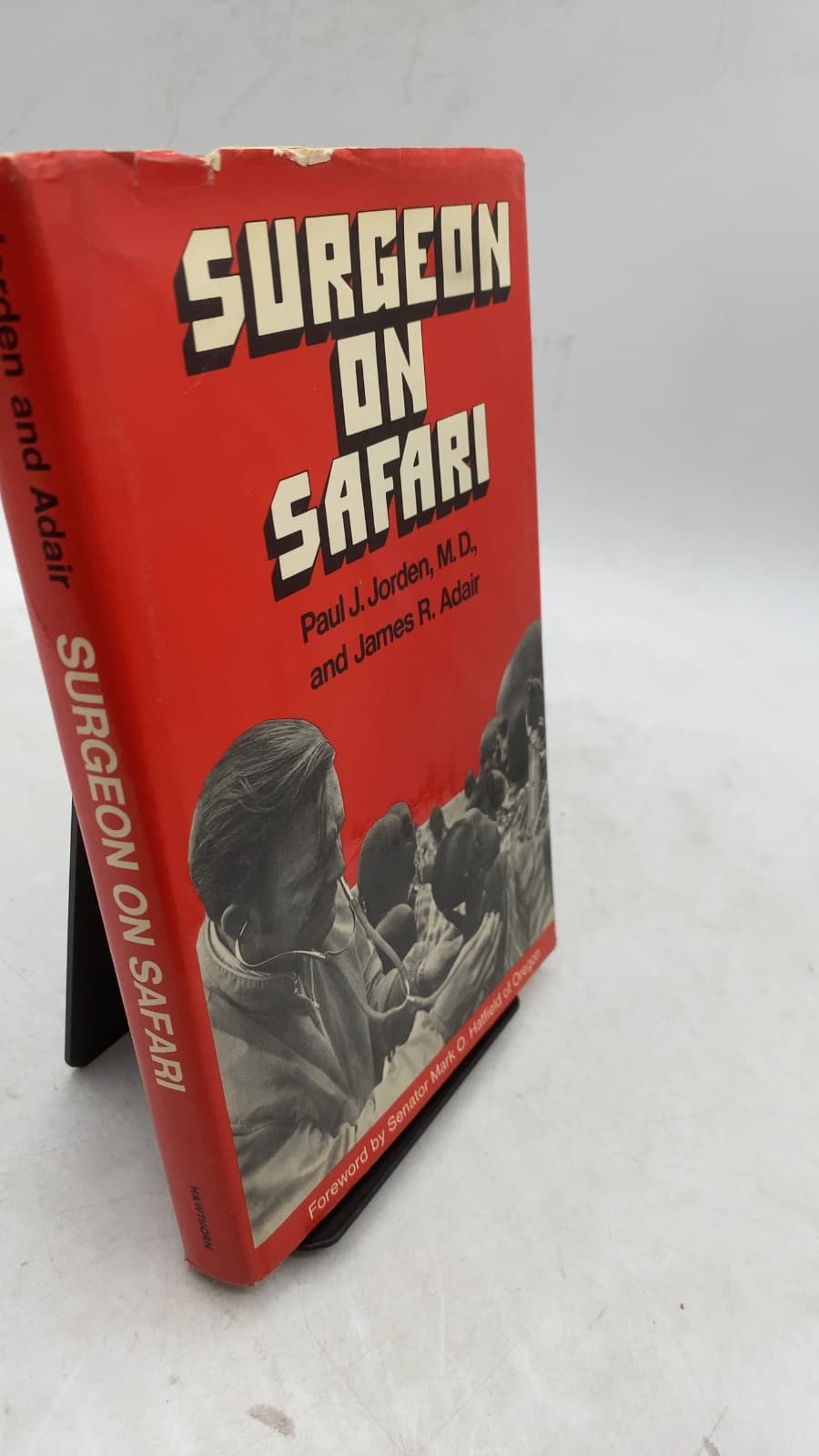 Surgeon on Safari by Paul J. Jorden with James R. Adair - front cover