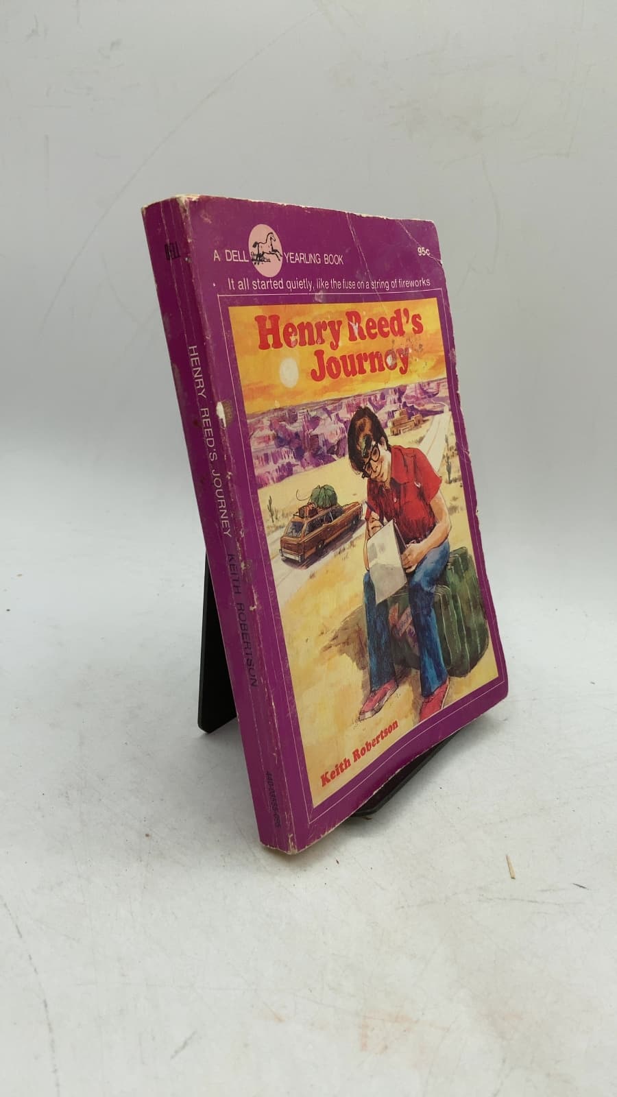 Henry Reed's Journey by Keith Robertson - front cover