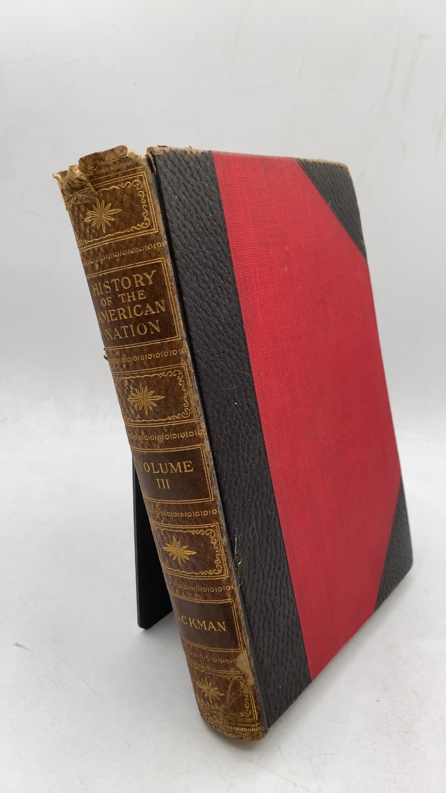History of the American Nation, Volume III by William J. Jackman - front cover