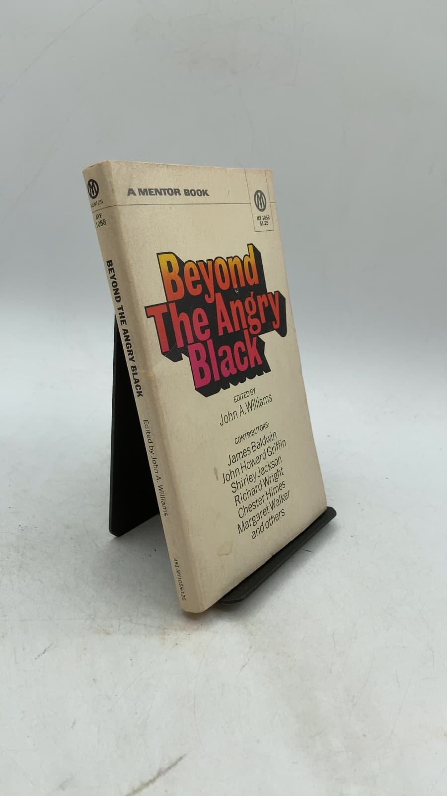 Beyond the Angry Black by John A. Williams - front cover