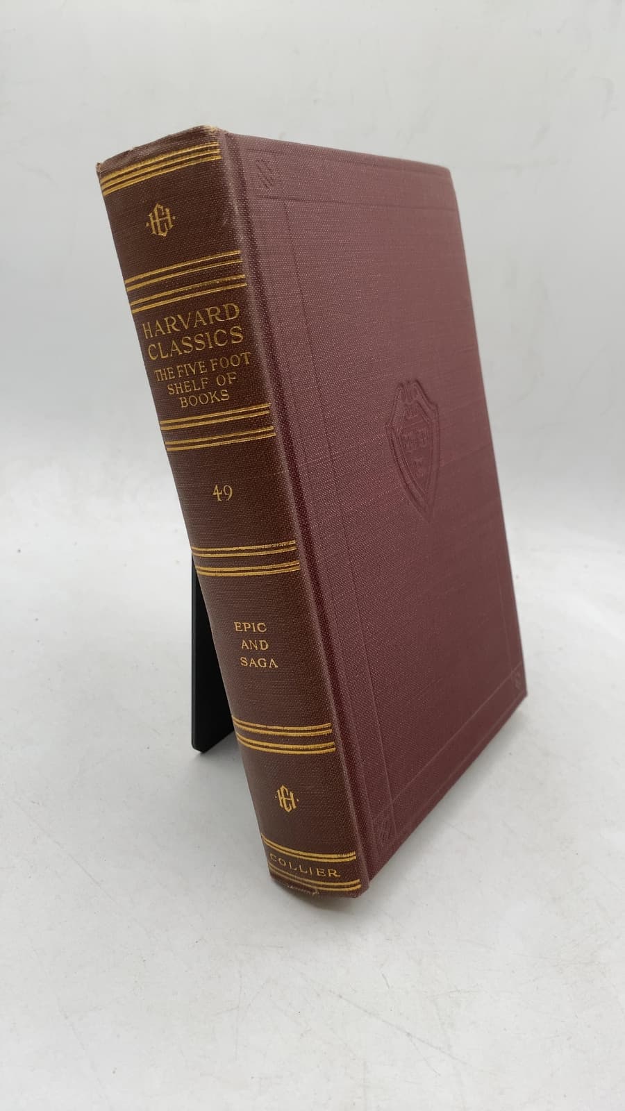 Epic and Saga by Edited by Charles W. Eliot - front cover