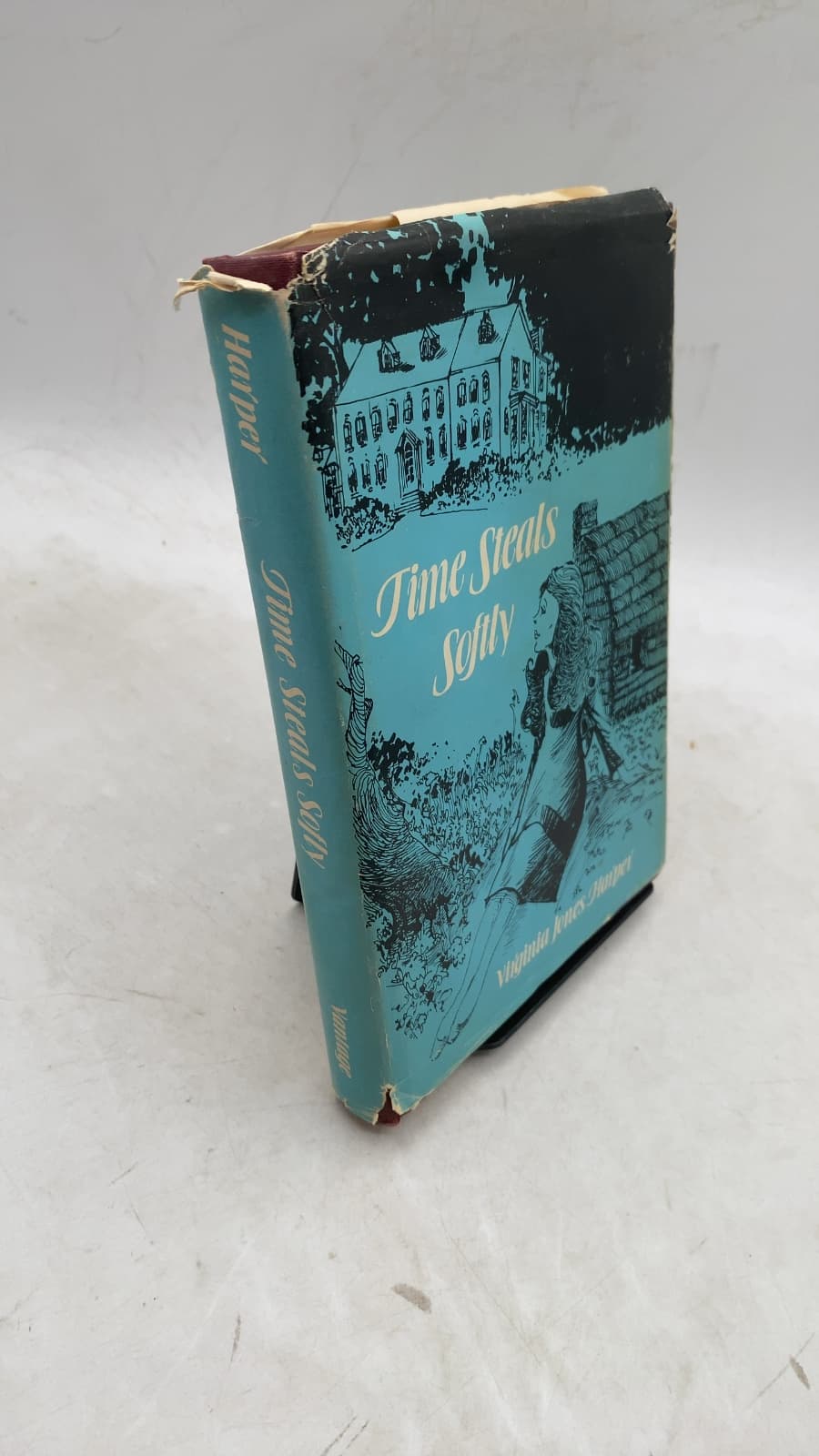 Time Steals Softly by Virginia Jones Harper - front cover