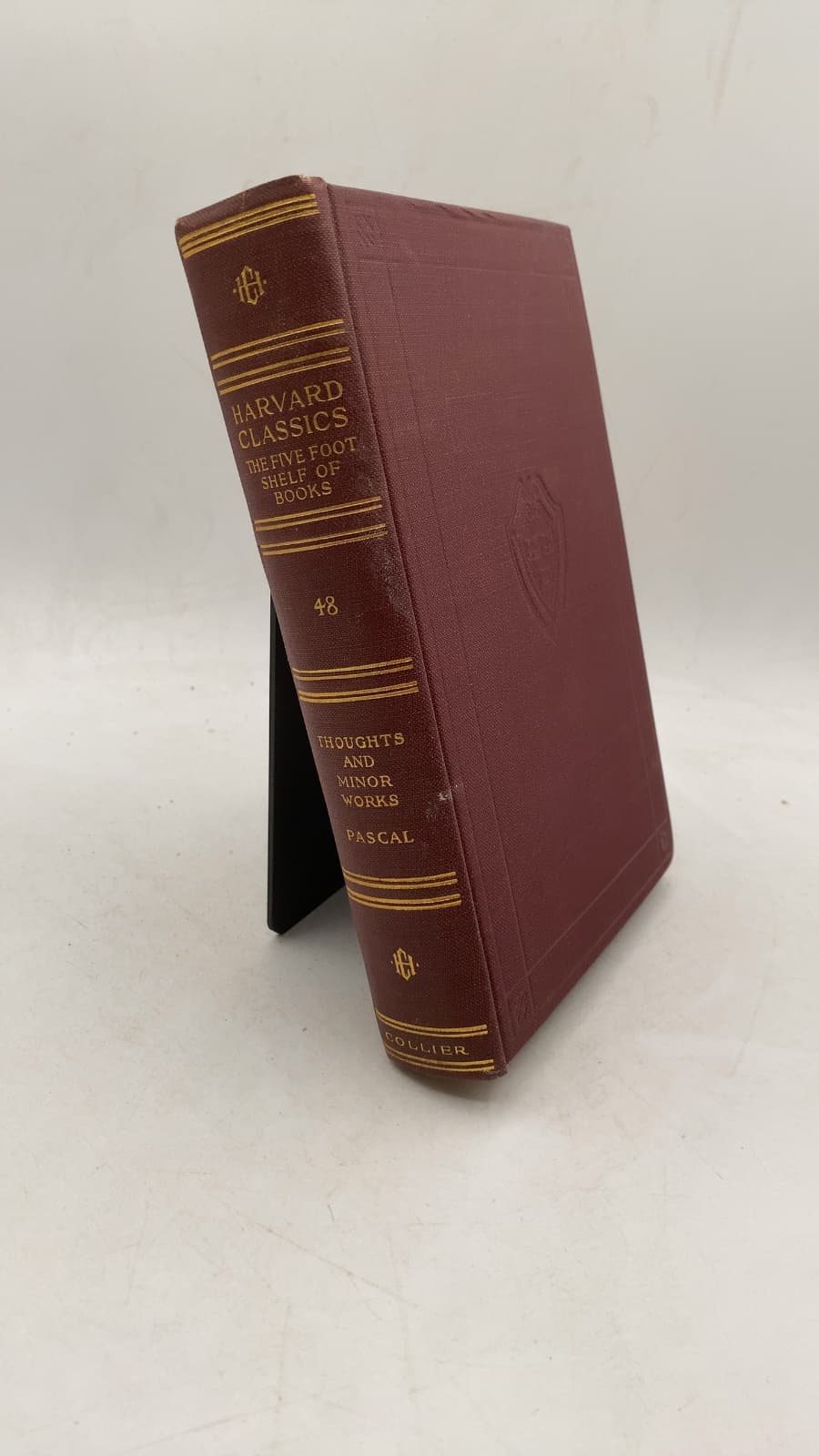 The Harvard Classics: Thoughts and Minor Works by Blaise Pascal - front cover