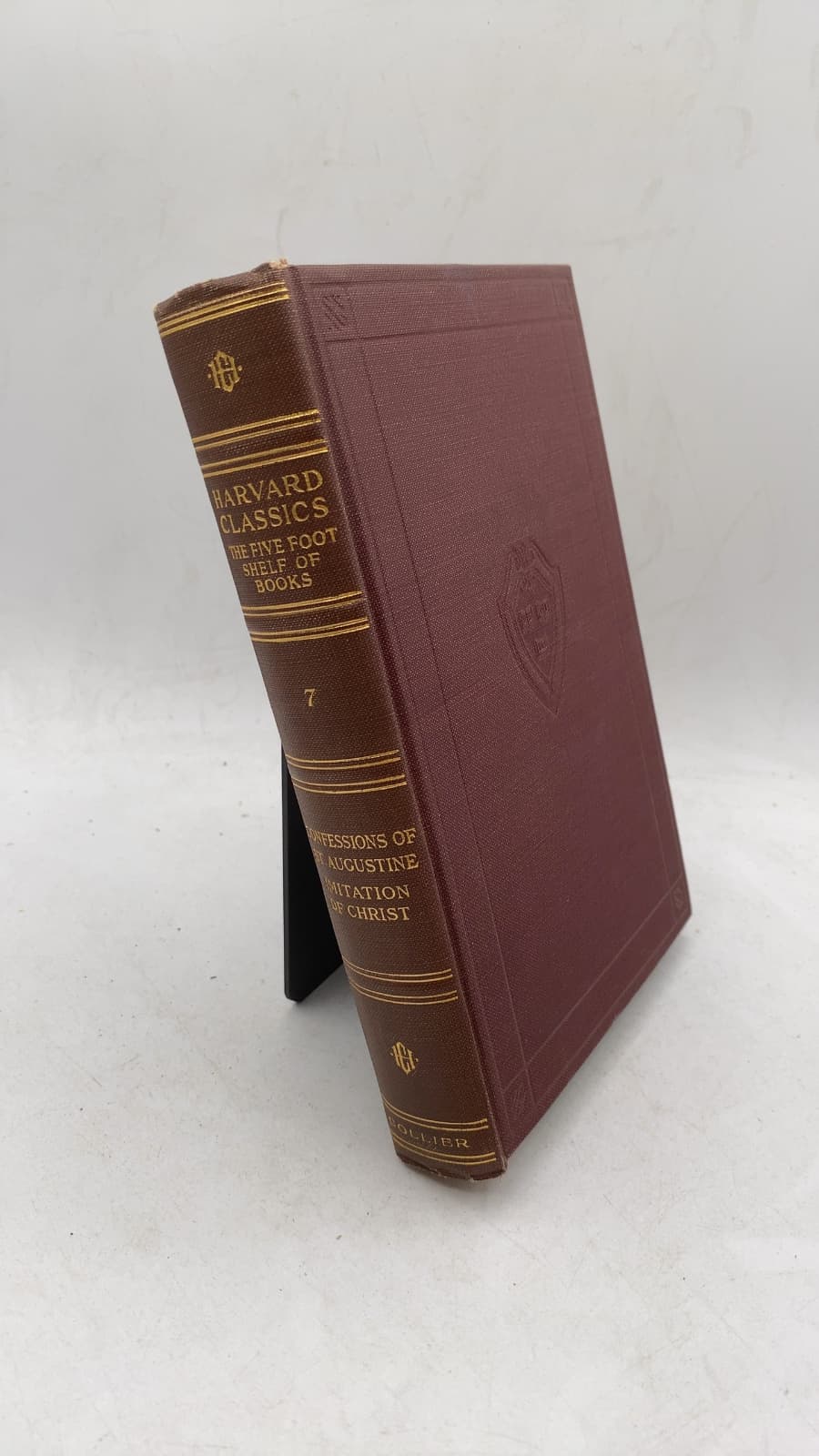 The Confessions of St. Augustine / The Imitation of Christ (The Harvard Classics, Volume 7) by St. Augustine and Thomas à Kempis - front cover