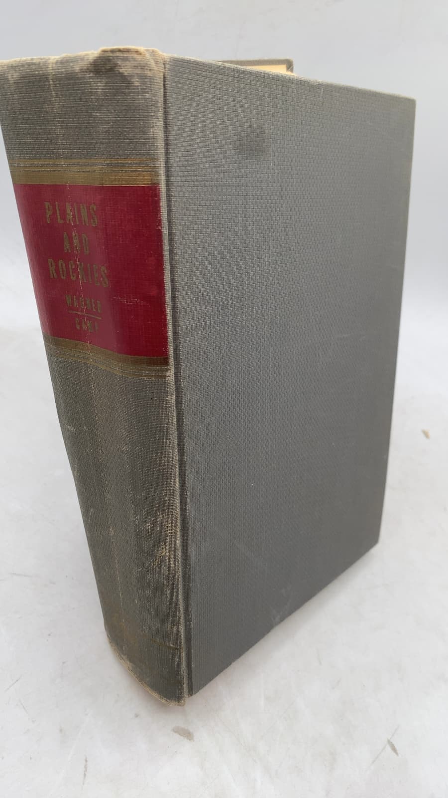 The Plains and the Rockies: A Bibliography of Original Narratives of Travel and Adventure 1800-1865 by Henry R. Wagner, revised by Charles L. Camp - front cover