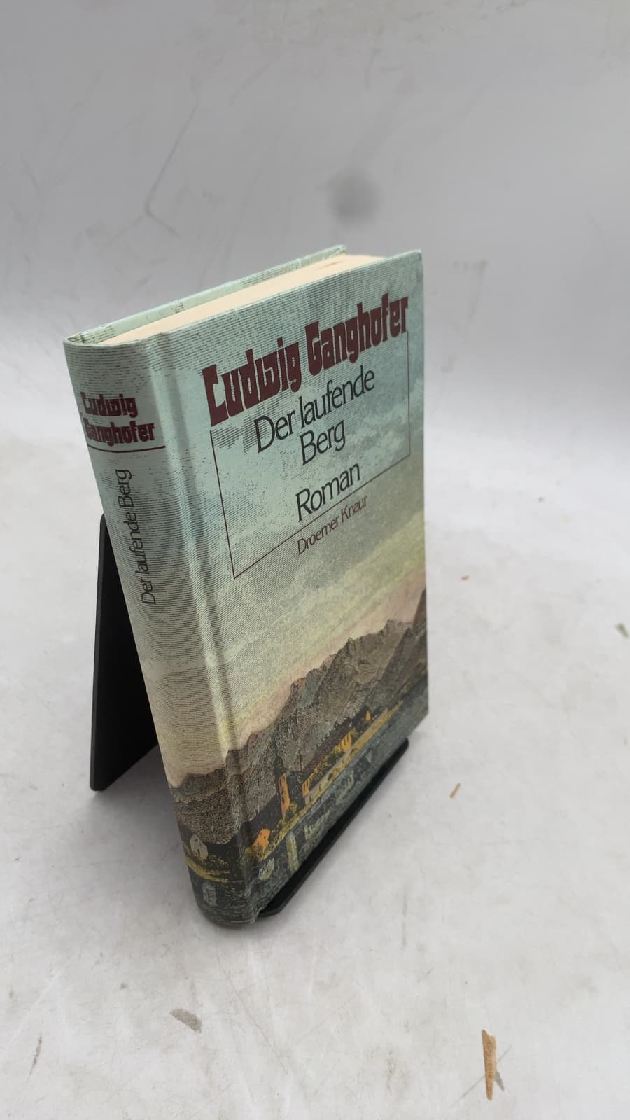 Der laufende Berg by Ludwig Ganghofer - front cover