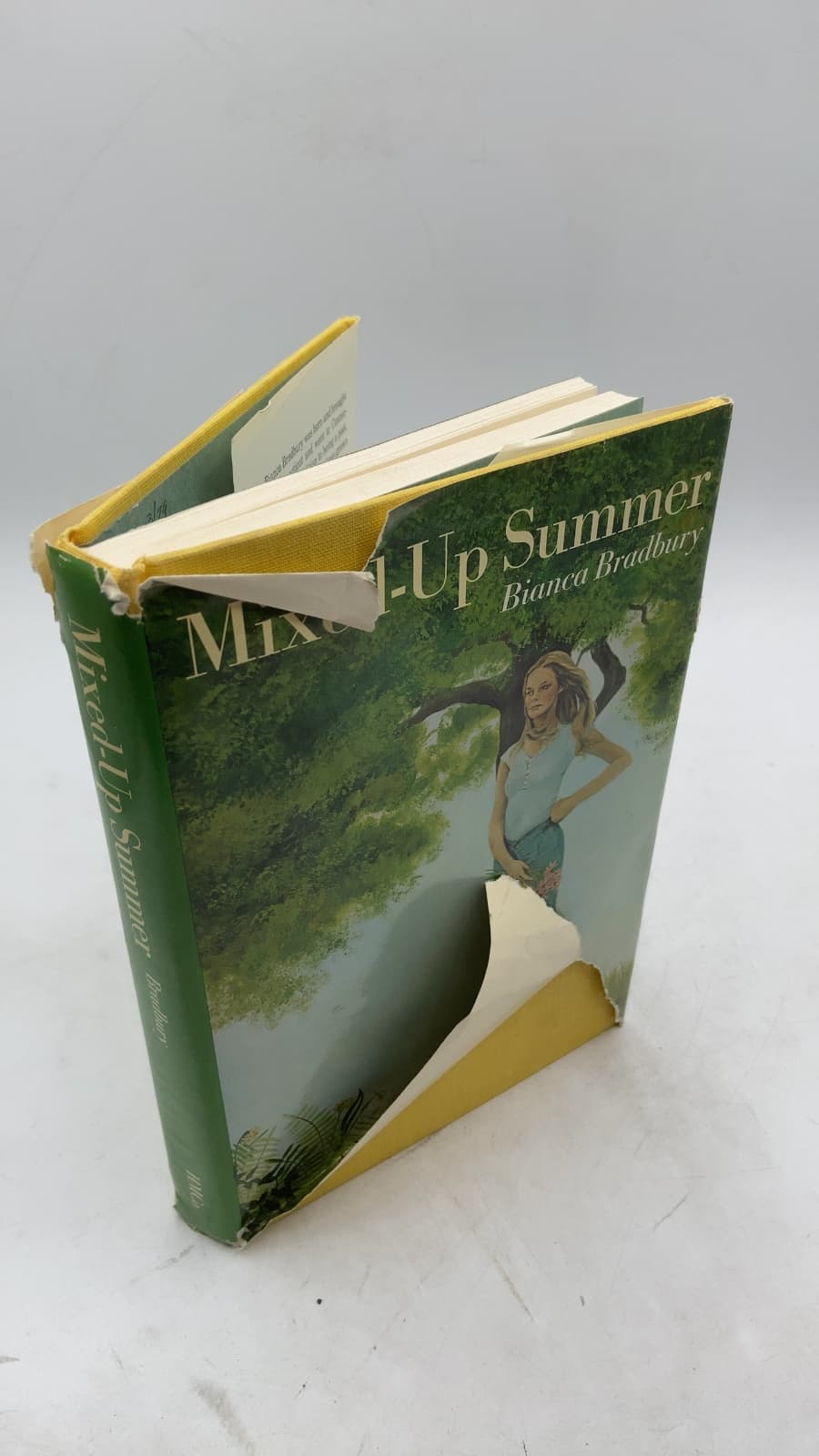 Mixed-Up Summer by Bianca Bradbury - front cover