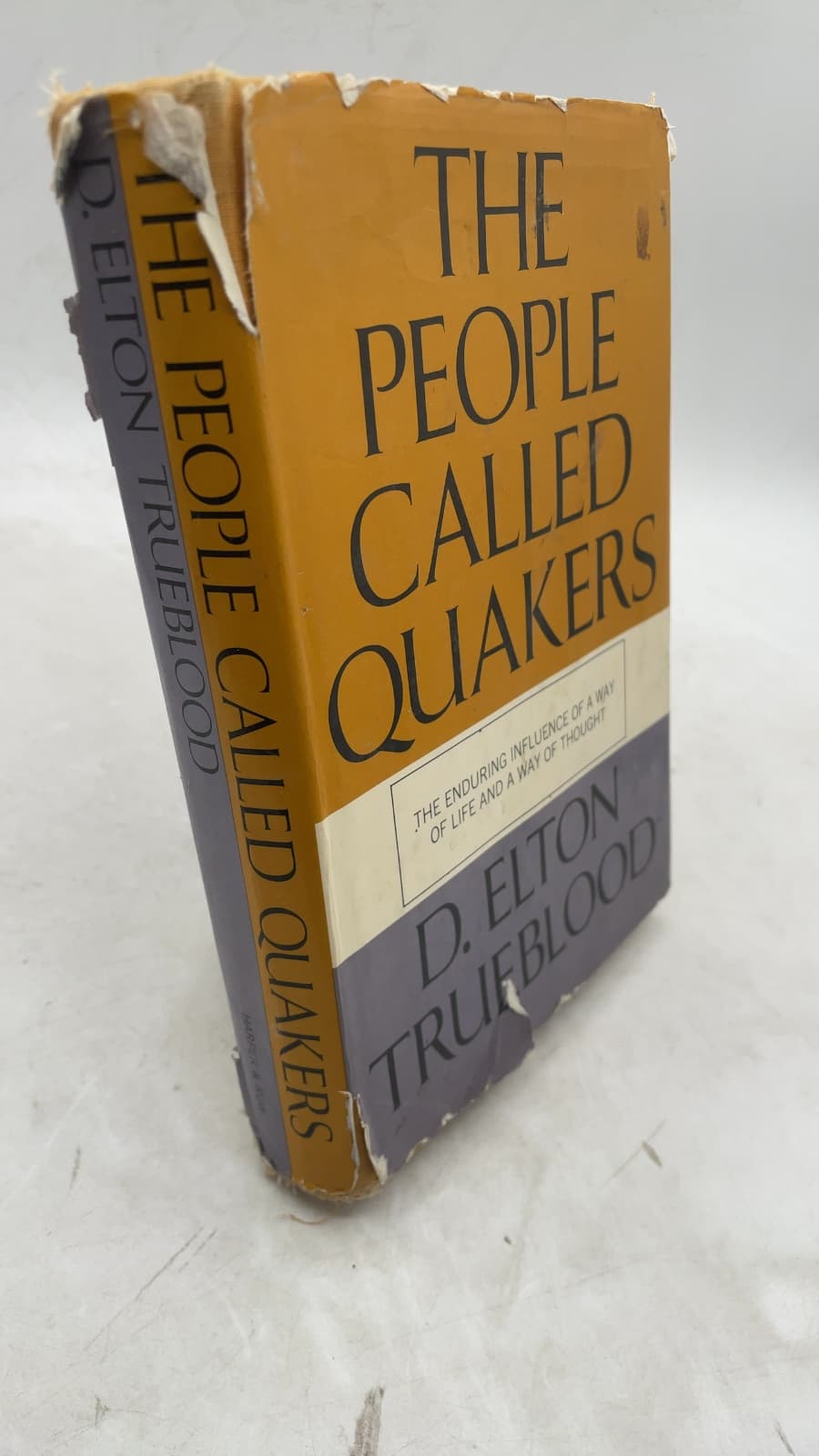 THE People Called Quakers by D. Elton Trueblood - front cover