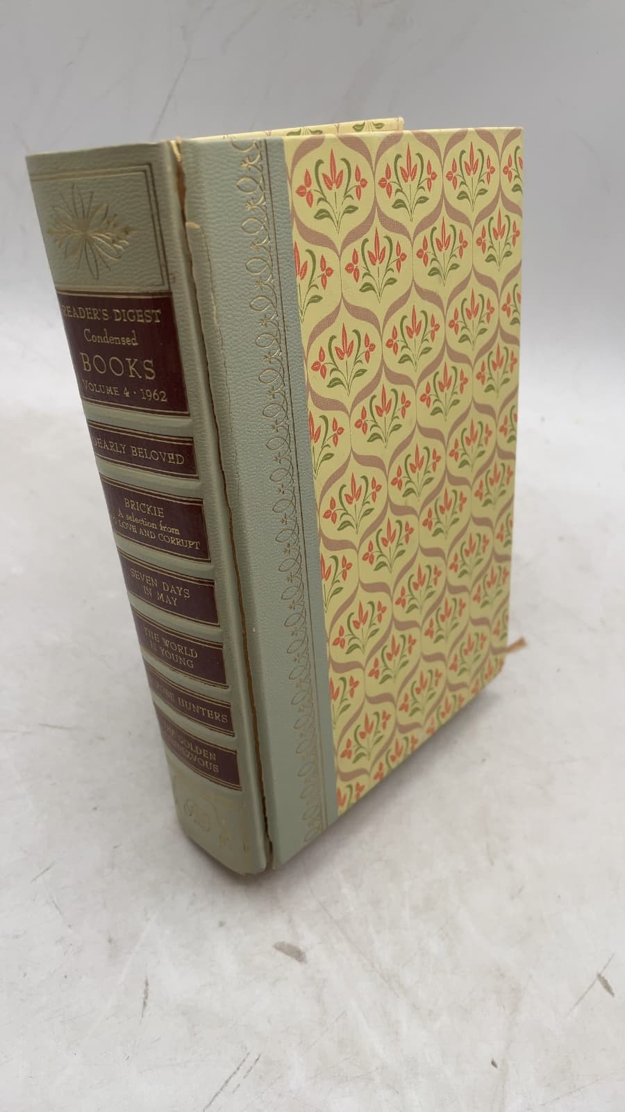 Reader's Digest Condensed Books Volume 4 - 1962 by Anne Morrow Lindbergh; Fletcher Knebel; Charles W. Bailey II; and others - front cover
