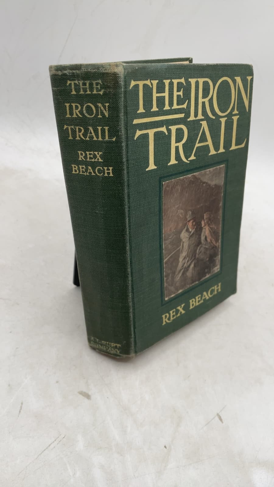 The Iron Trail: An Alaskan Romance by REX Beach - front cover