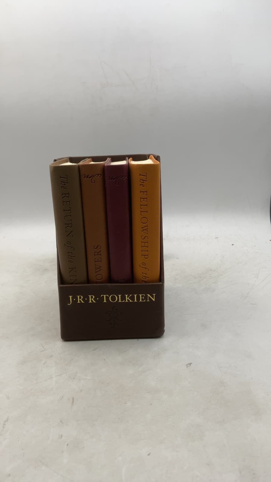 The Lord of the Rings and The Hobbit by J.R.R. Tolkien - front cover