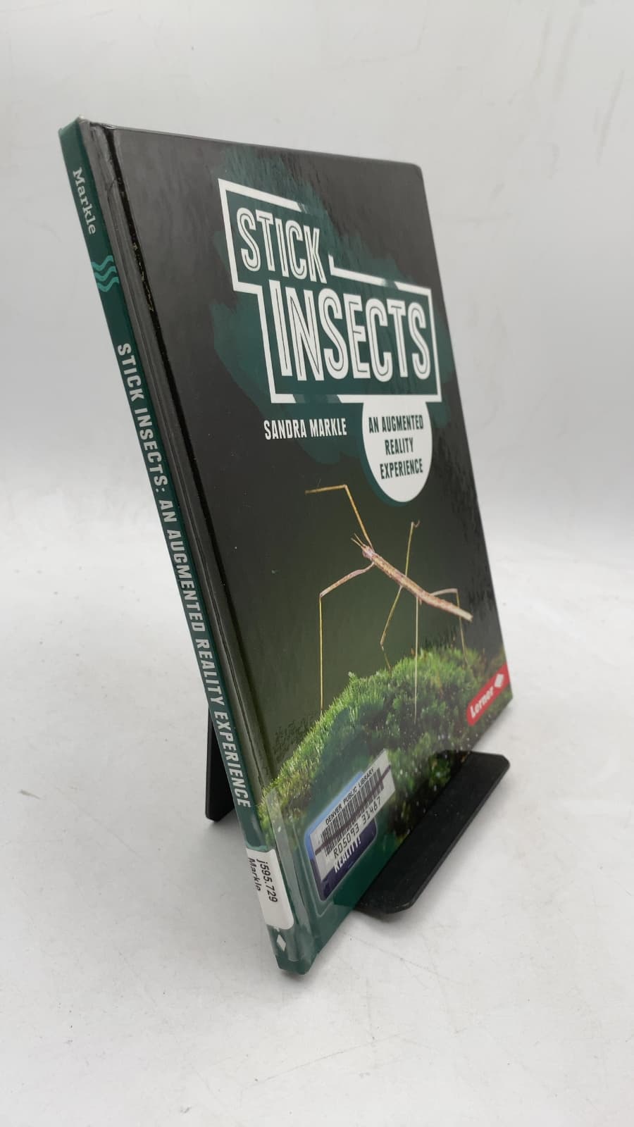 Stick Insects: An Augmented Reality Experience by Sandra Markle - front cover
