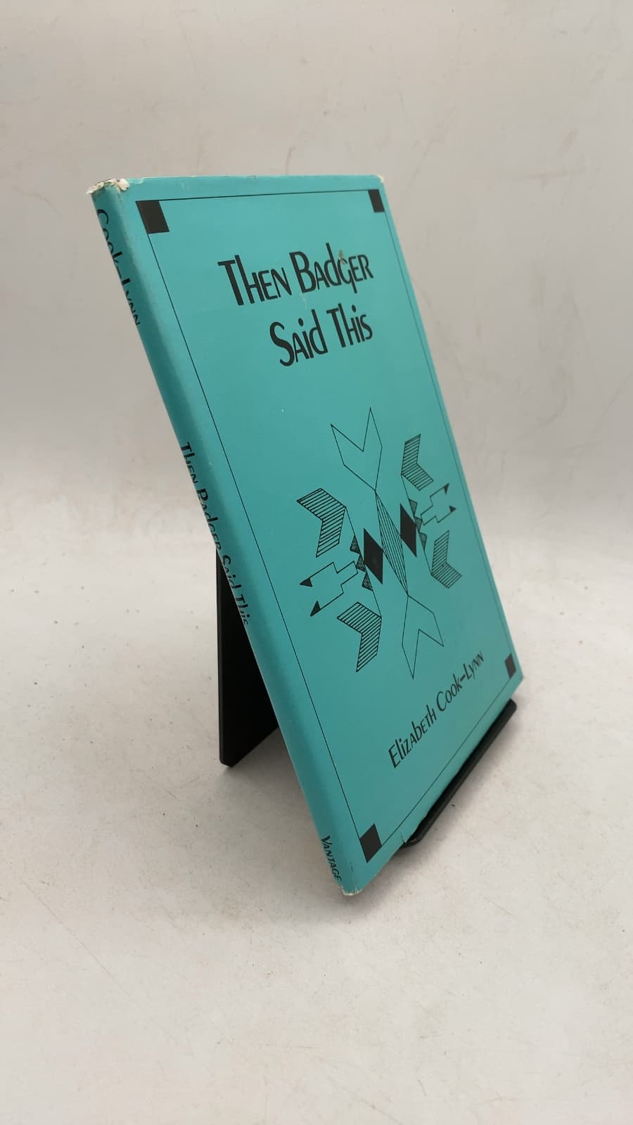 Then Badger Said This by Elizabeth Cook-Lynn - front cover