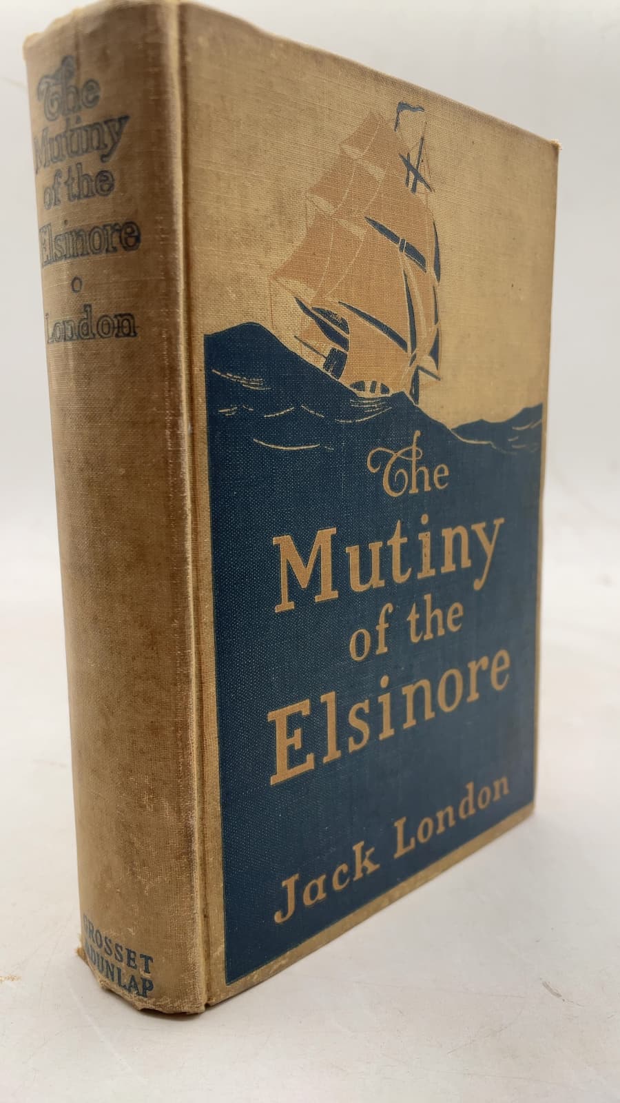 The Mutiny of the Elsinore by Jack London - front cover