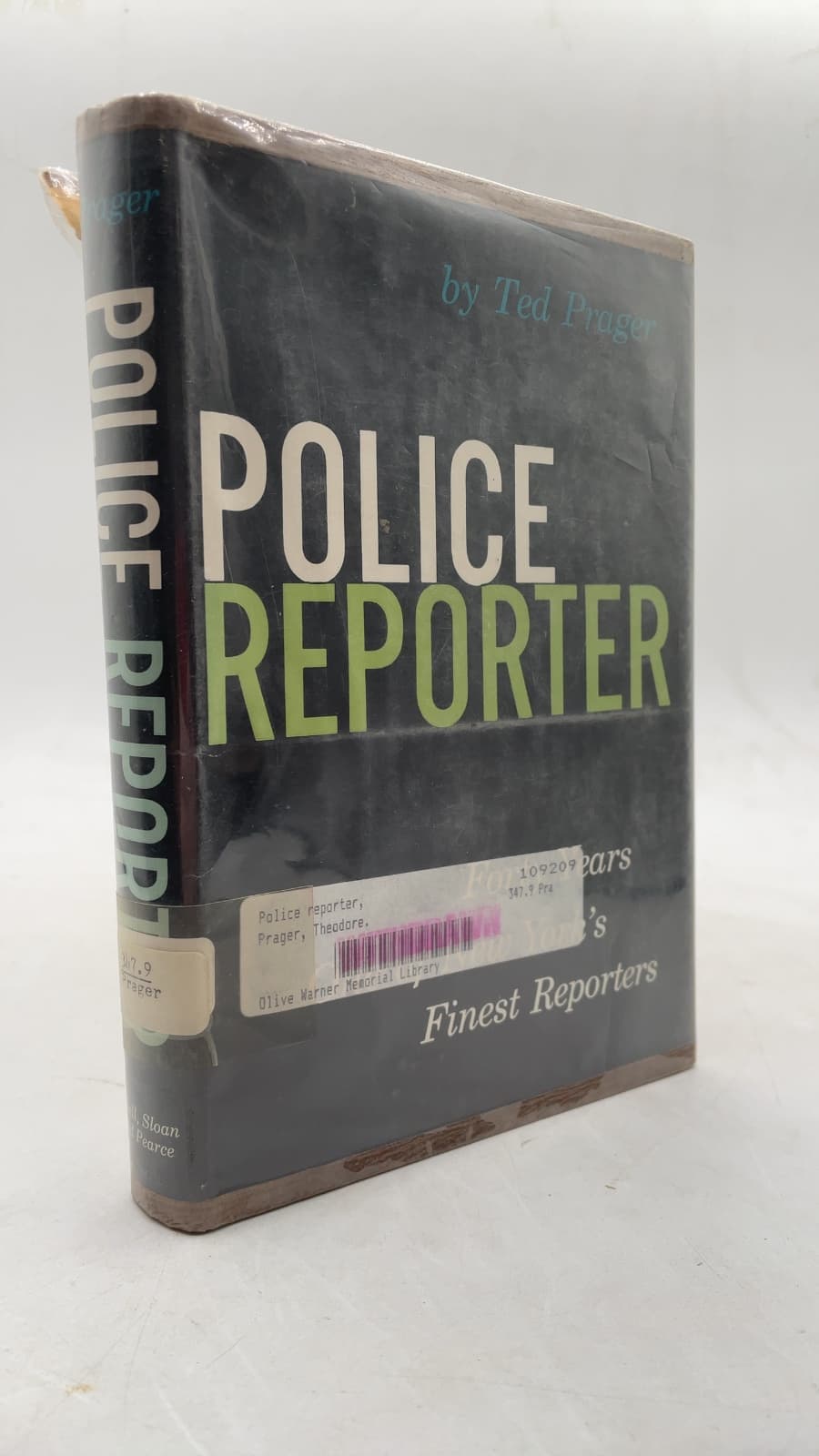 Police Reporter by Theodore Prager - front cover