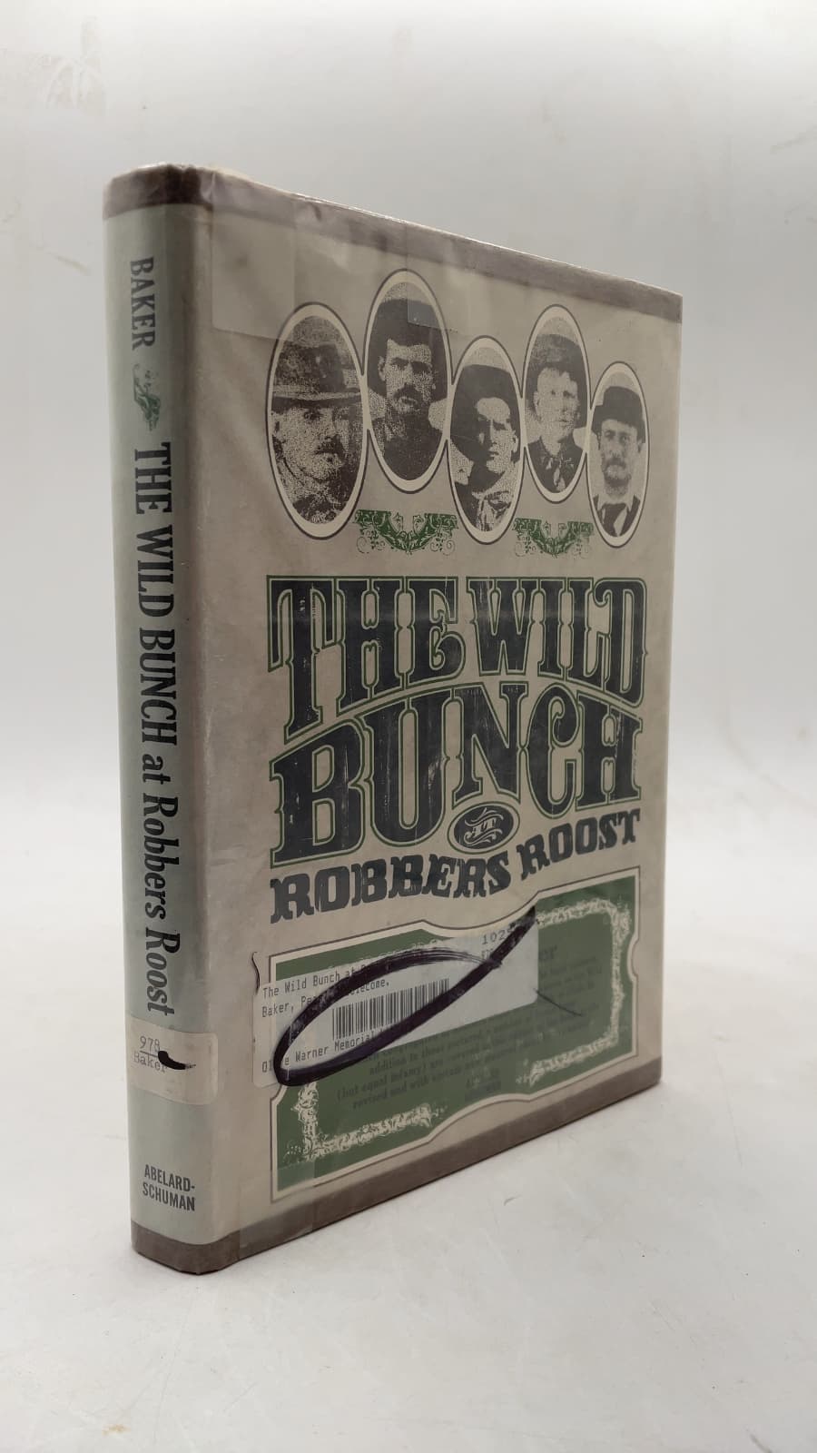 The Wild Bunch at Robbers Roost by Pearl Baker - front cover