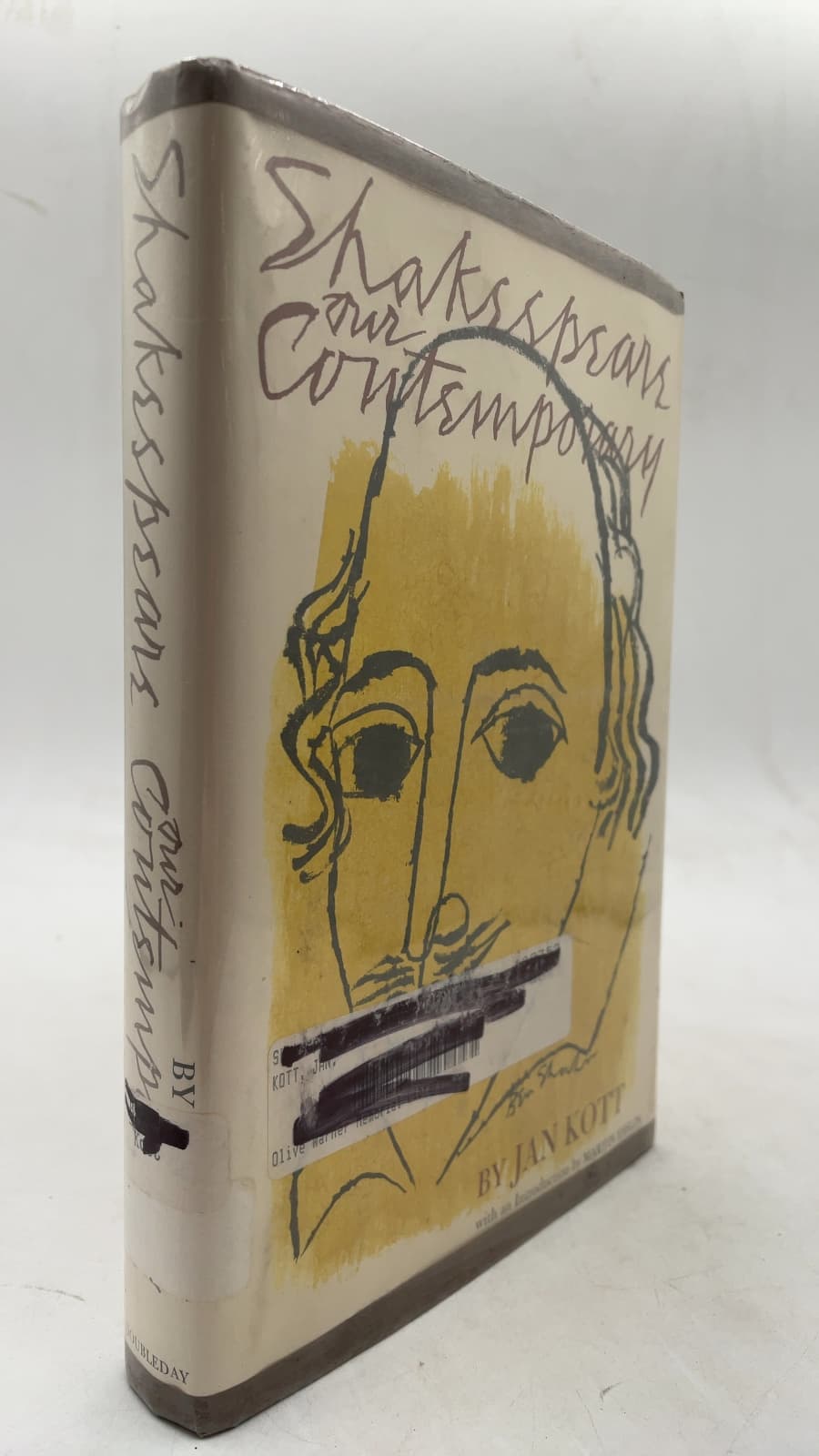 Shakespeare Our Contemporary by Jan Kott - front cover