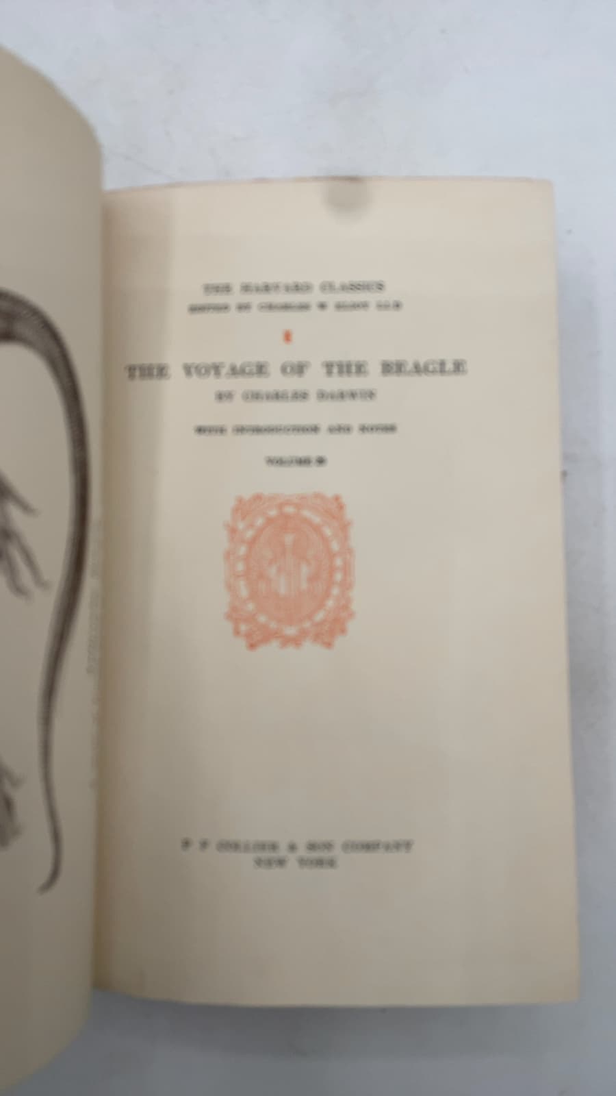 The Voyage of the Beagle by Charles Darwin - title page