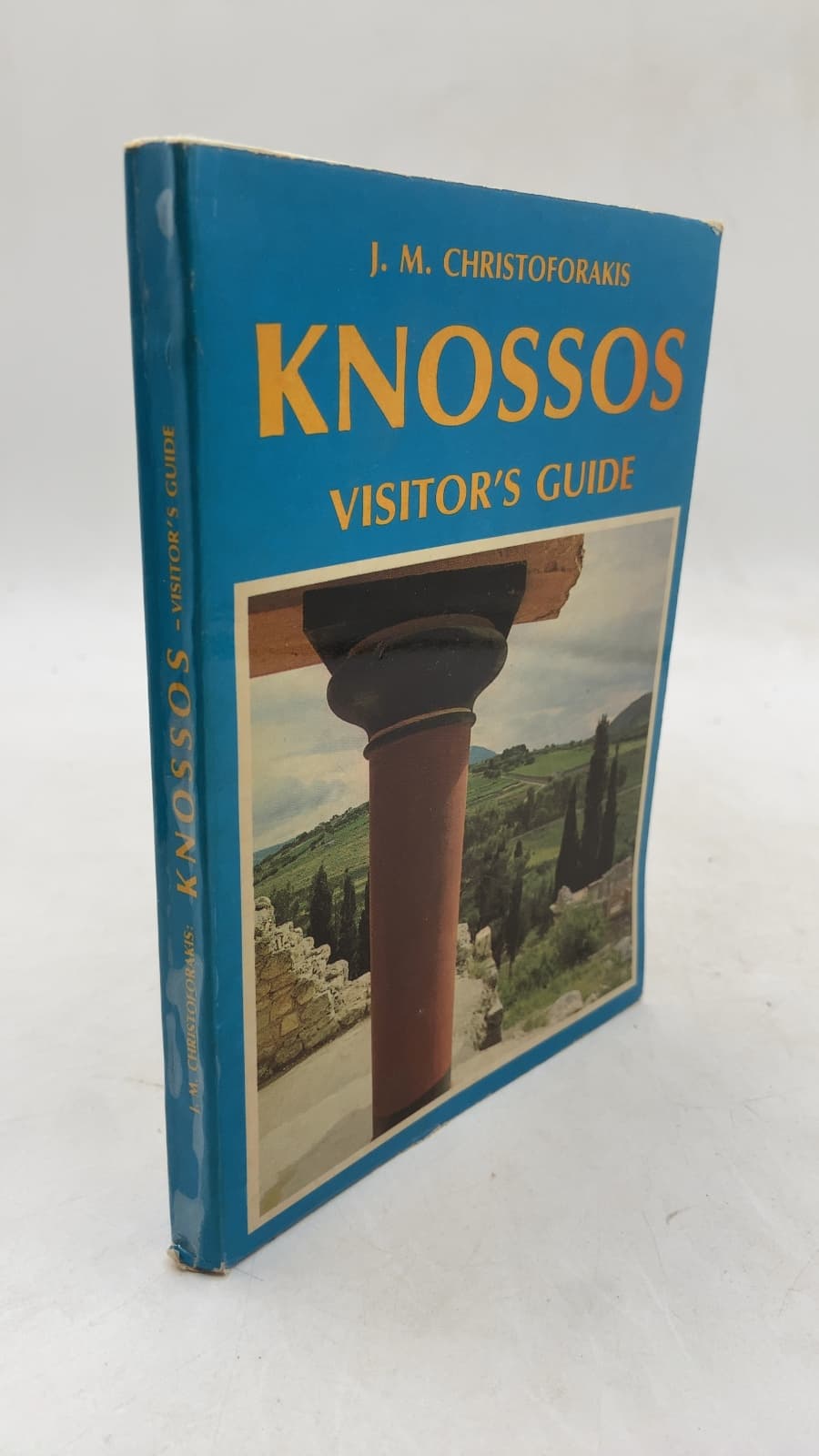 Knossos Visitor's Guide by J. M. Christoforakis - front cover